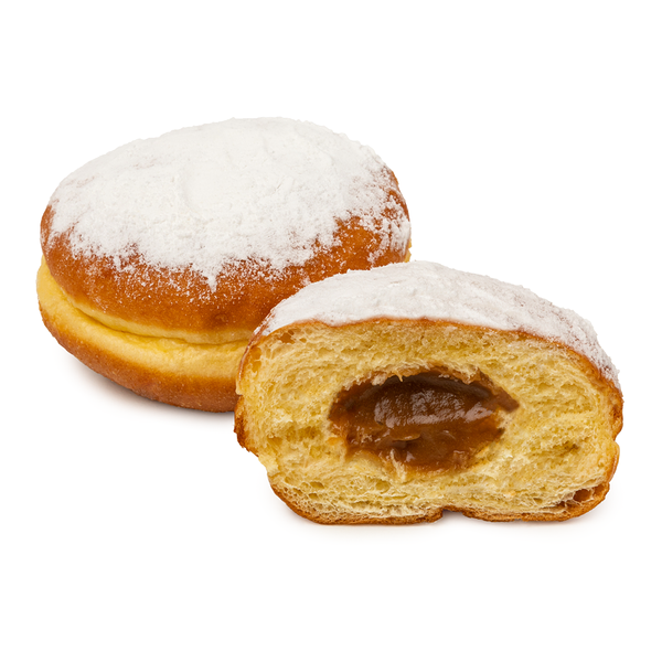 Пончики Ашан с вареной сгущенкой 4 шт