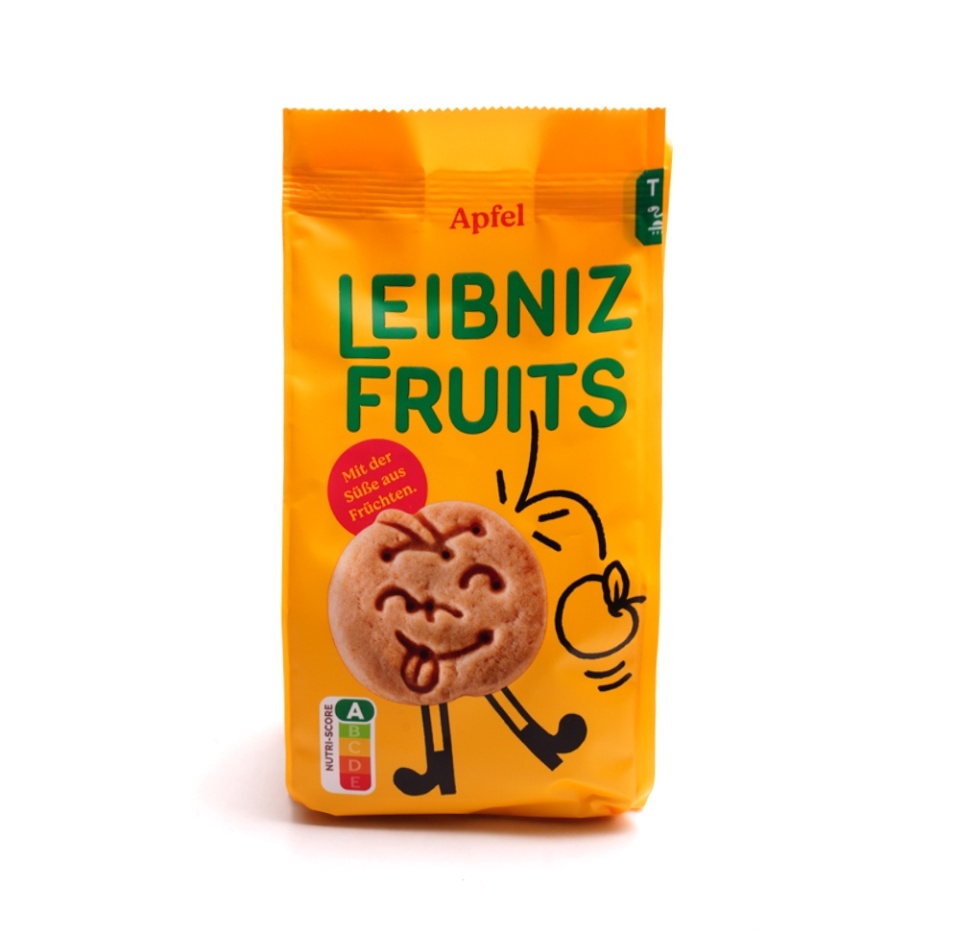

Печенье Leibniz с яблочной начинкой 100 г