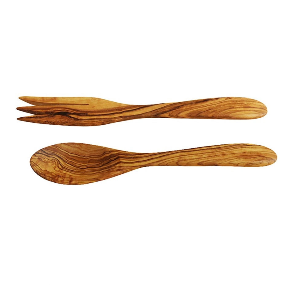 

Столовые приборы малые Casa dell Arte из оливково дерева