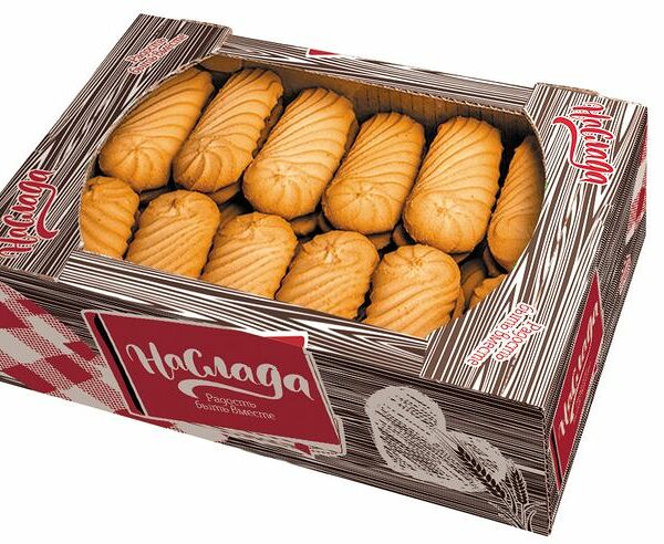 Печенье Наслада Сэндвич с вареной сгущенкой 1.3кг