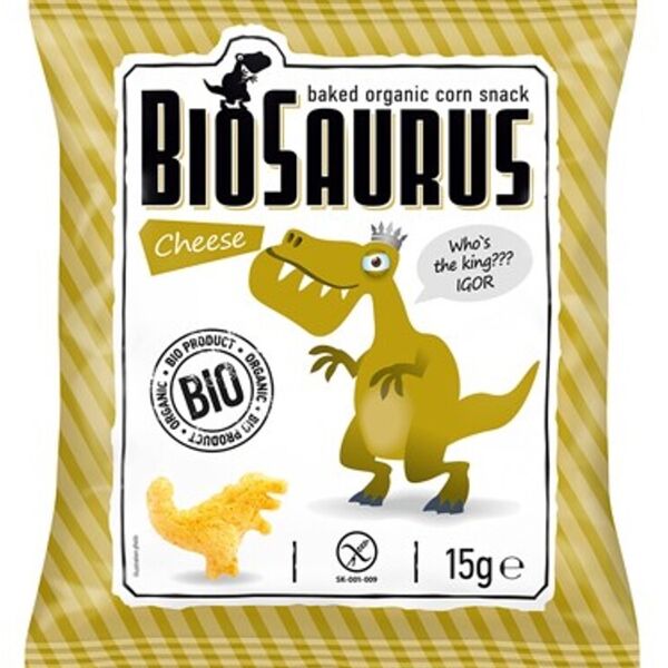 Кукурузные снеки с сыром Biosaurus