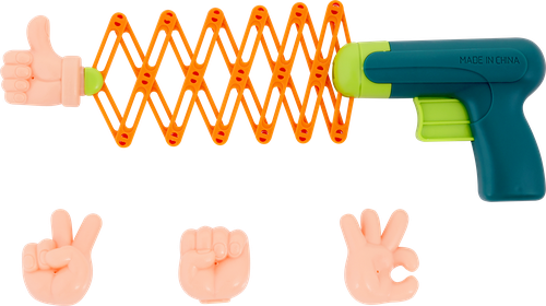 

Набор игровой BIGGA Пистолет с жестами, 5 предметов, Арт. ZH252979