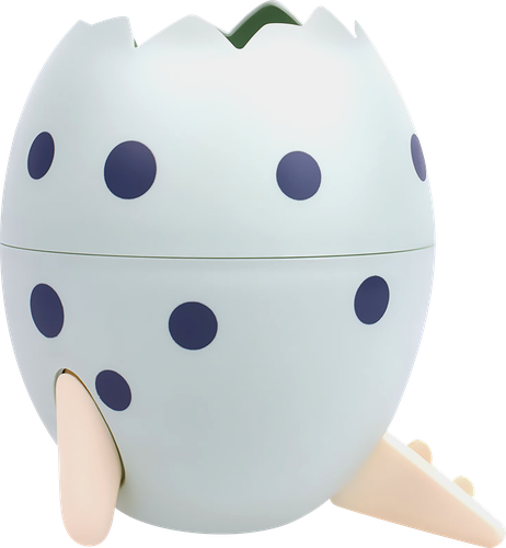 

Подставка-стакан MESHU Dino's egg пластиковый, мятный, Арт. MS_46346