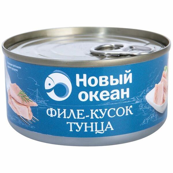 Тунец скипджек филе-кусок Новый Океан