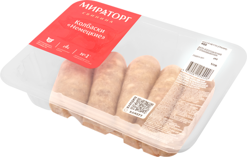 

Колбаски Мираторг Немецкие 400 г