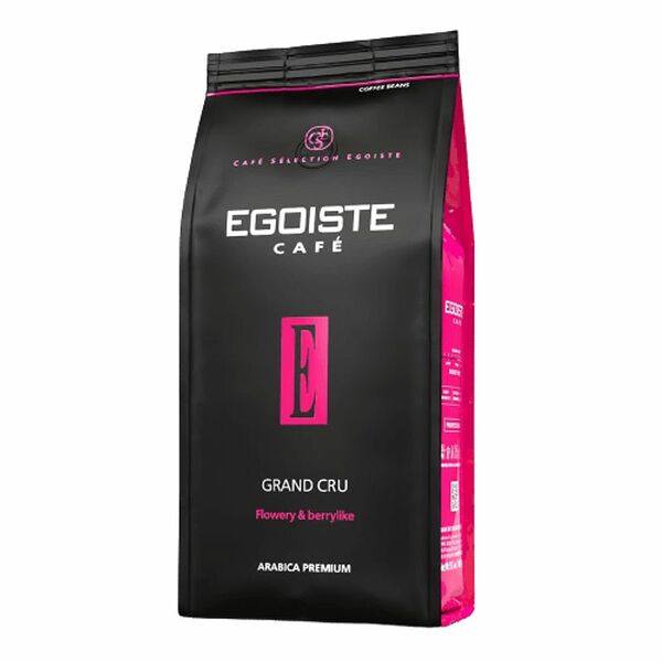 Кофе Egoiste Grand Cru натуральный жареный, 1кг