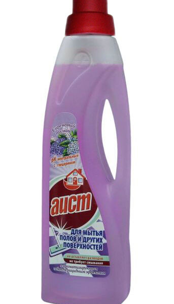 Средство для мытья полов и других поверхностей Аист Сиреневый туман