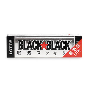 Жевательная резинка LOTTE Black Black