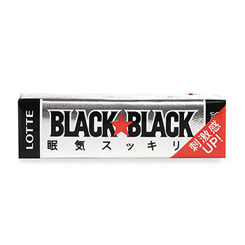 Жевательная резинка LOTTE Black Black