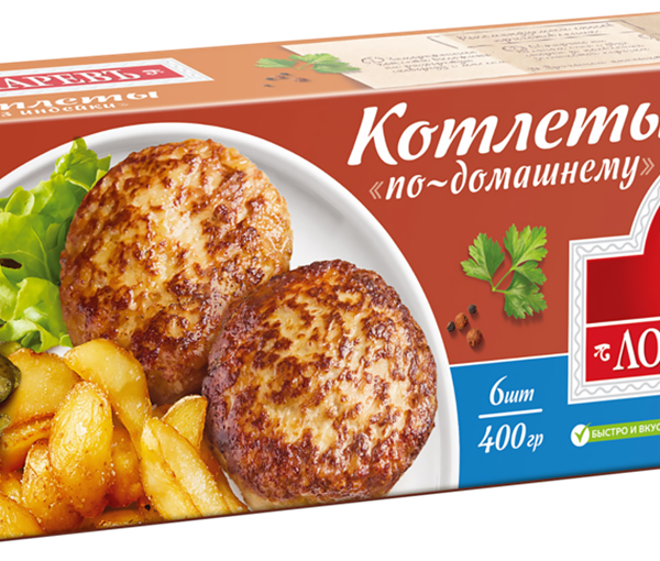 Котлеты Ложкаревъ По-домашнему 400 г