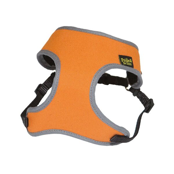Шлейка для собак PRIDE Колор оранжевая X-Small