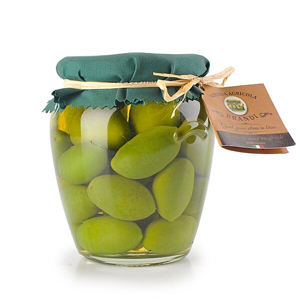 Оливки  зеленые Mario Brandi в рассоле