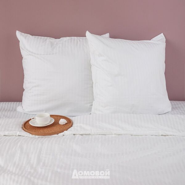 Простыня Домовой, Евро, 220х240 см, страйп-сатин