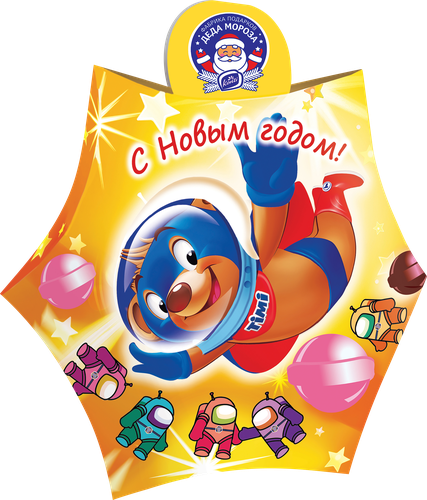 

Набор кондитерских изделий Konti Timi Подарок, 200 г, дизайн в ассортименте