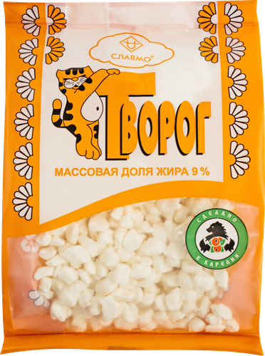 

Творог СЛАВМО 9%, без змж, 300г