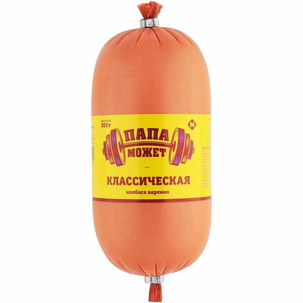 Колбаса Папа может Классическая вареная, 300 г
