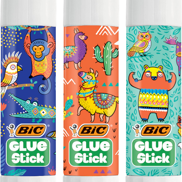 Клей-карандаш BIC Glue stick Ecolutions в ассортименте Арт. 514784