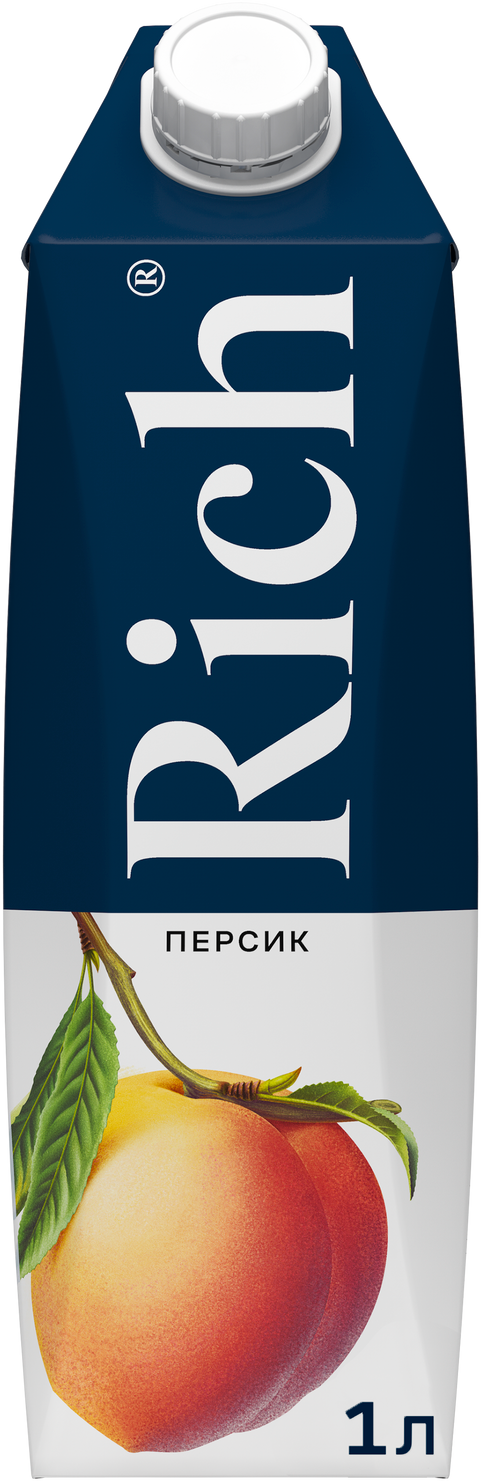 

Нектар Rich Персик 1л