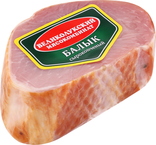 

Балык свиной Великолукский Мясокомбинат сырокопченый 300 г