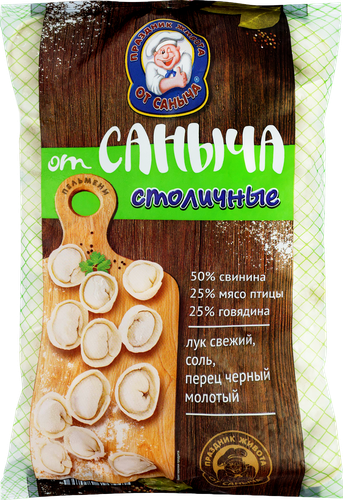 

Пельмени От Саныча Столичные 800 г