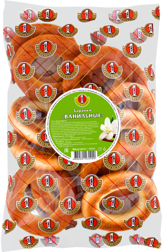 

Баранки Первый хлебозавод Ванильные 400 г