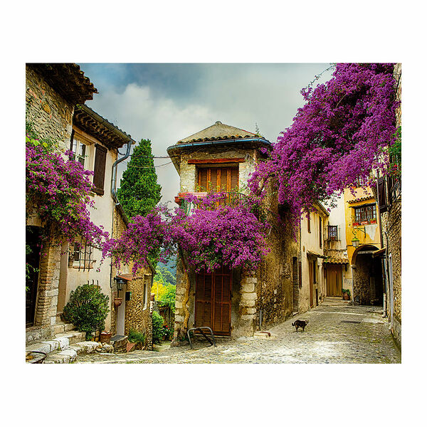 Картина на стекле Старый город, 40х50 см