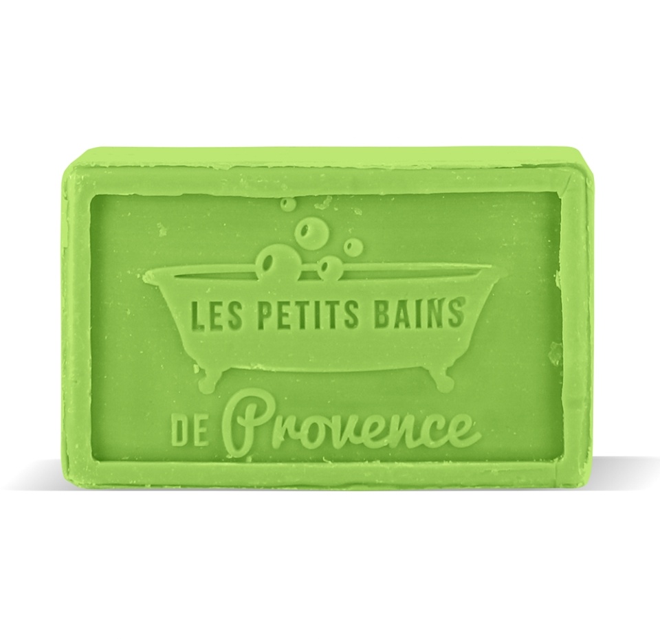 

Мыло марсельское «Алоэ вера» кусковое, Les Petits Bains de Provence, 100 г, Франция