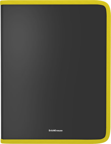 

Папка для тетрадей ErichKrause Matt Accent A4, на молнии, пластиковая в ассортименте 1 шт.