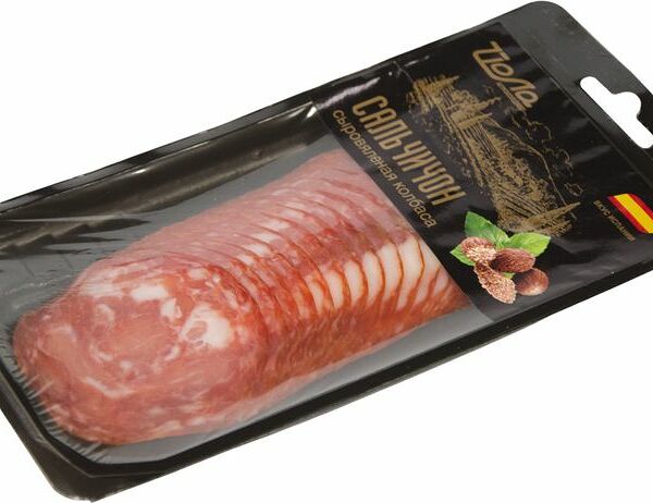 Колбаса Йола Сальчичон сырокопченая полусухая 100г