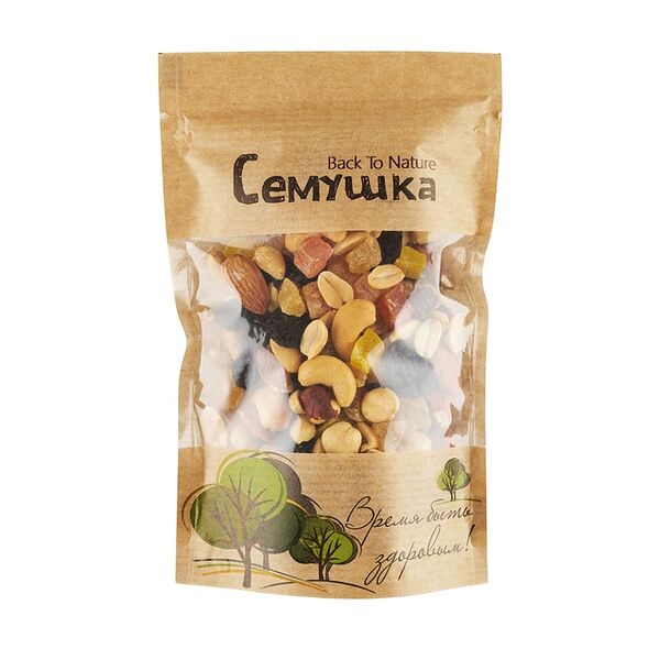 Смесь ореховая Семушка с цукатами сладкая, 150г