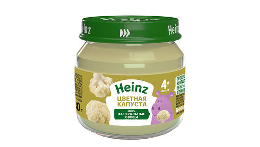Пюре Heinz из цветной капусты с 4 месяцев