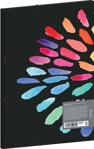 

Папка для тетрадей BERLINGO Aqua, А5+, на резинке, с рисунком, Арт. FB5_A5011