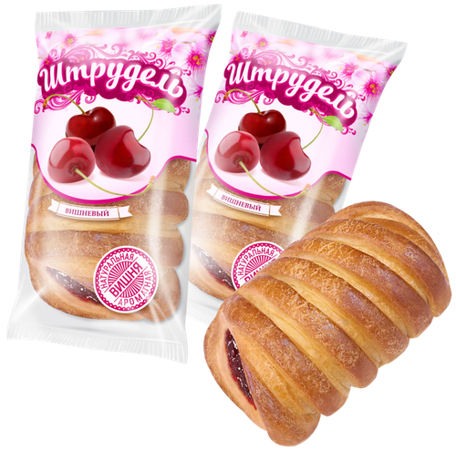 

Штрудель Волжский пекарь вишнёвый 100 г