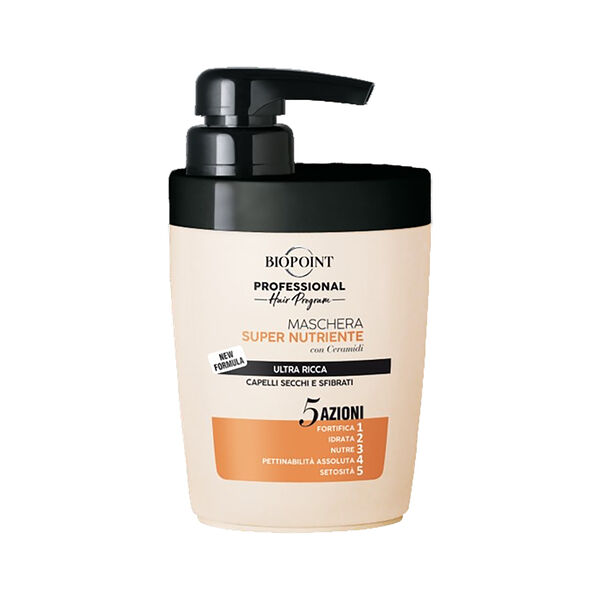 Маска для волос `BIOPOINT` PROFESSIONAL питательная (для поврежденных и сухих волос) 300 мл