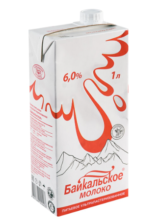 Молоко Янта ультрапастеризованное, 6%