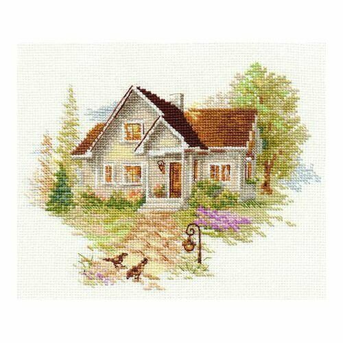 3-20 Набор для вышивания АЛИСА 'Июльский домик' 18*14см