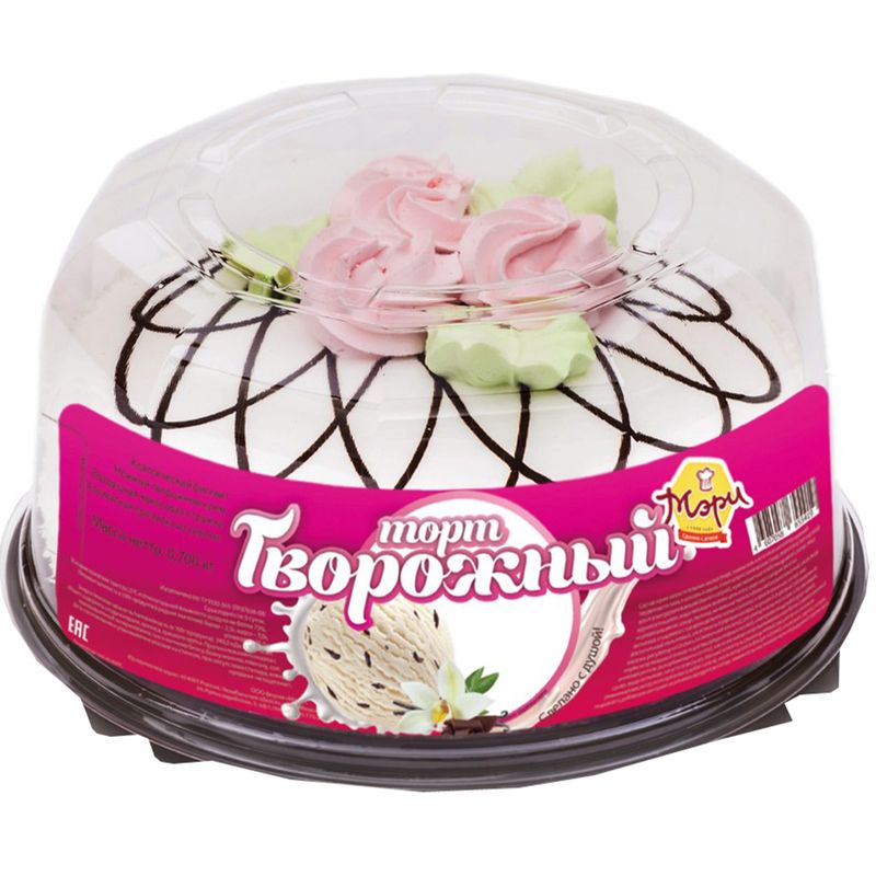 

Торт Мэри Творожный 700 г