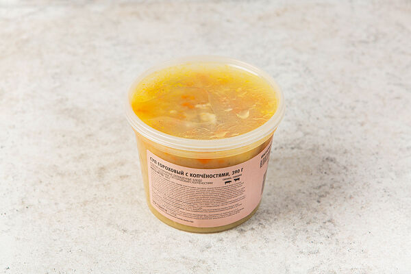 Суп Гороховый с копчёностям