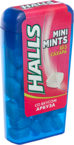 

Конфеты Halls Mini Mints со вкусом арбуза без сахара 12.5 г