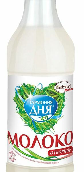 Молоко пастеризованное Гармония Дня отборное 6%