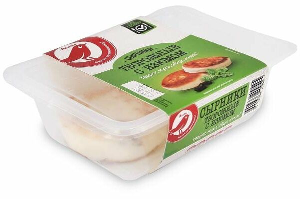 Сырники Ашан Красная птица с изюмом