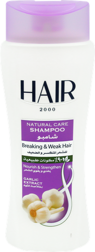 

Шампунь для волос HAIR 2000 Garlic extract Чесночный, 634мл