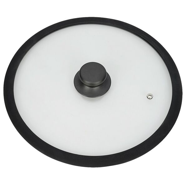 Крышка C-type с силиконовым ободом Capello-C Mallony, 28 см, стекло/силикон