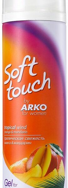 Гель для бритья Arko Soft Touch For Women тропическая свежесть, 200мл