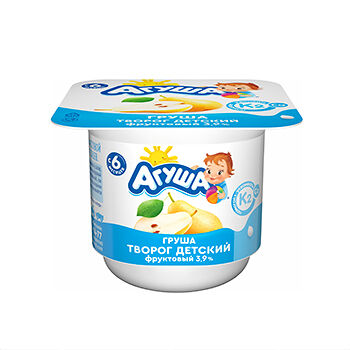Творог фруктовый Агуша Груша 3,9%