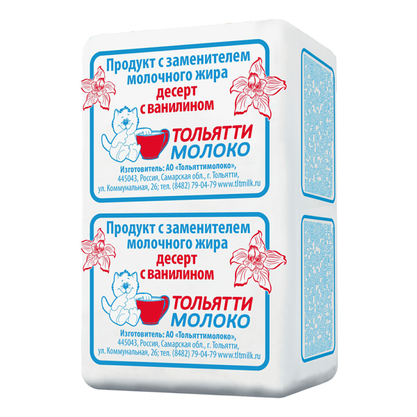 Десерт Тольятти молоко с ванилином