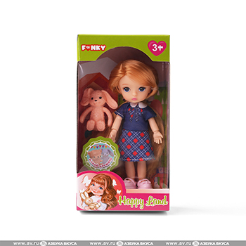 

Кукла Funky Toys на шарнирах с 13-ю суставами 14 см, с аксессуаром, Китай