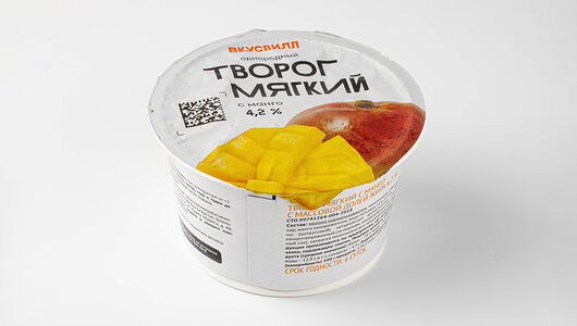 Творог мягкий с манго однородный 4,2%