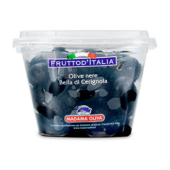 Оливки черные Madama Oliva Белла Чериньола