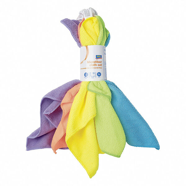 Салфетки для уборки Aro микрофибра, 5 шт